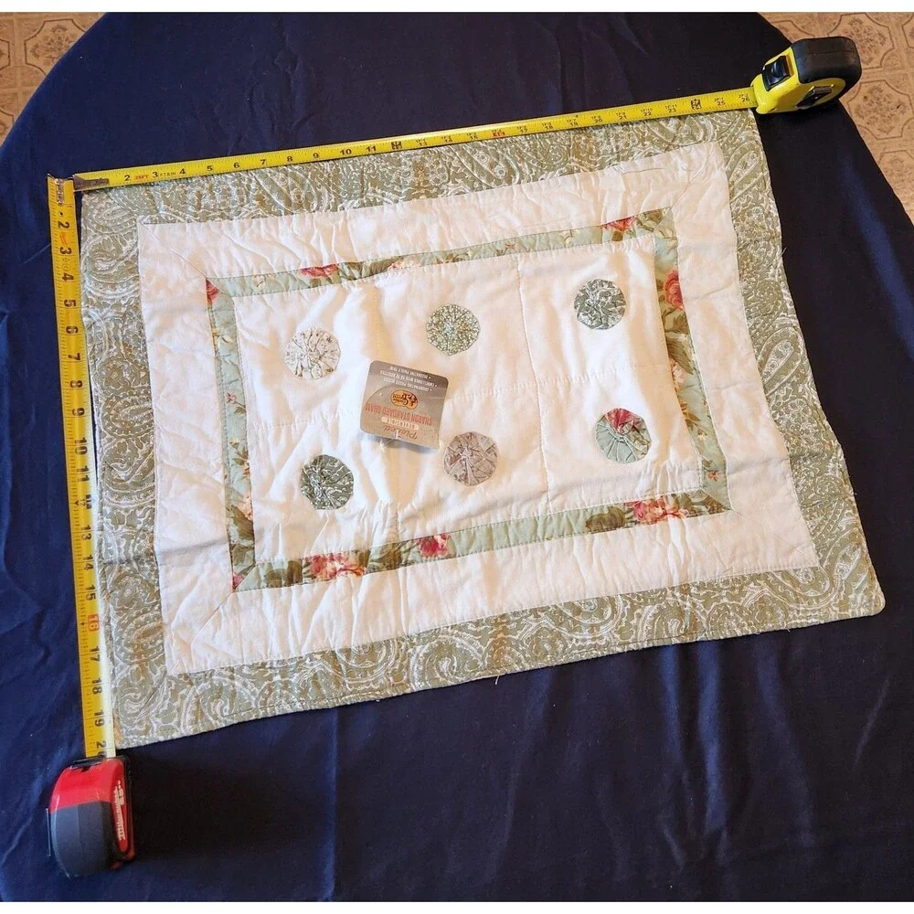 Cracker Barrel SHARON Quilted 2 STANDARD SHAMS NEW WITH TAGS Discontinued Style